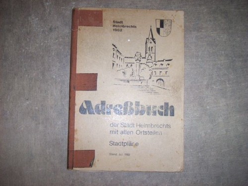 Helmbrechts adreßbuch stadt - adreßbuch,