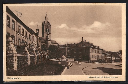 Ansichtskarte helmbrechts - ansichtskarte,