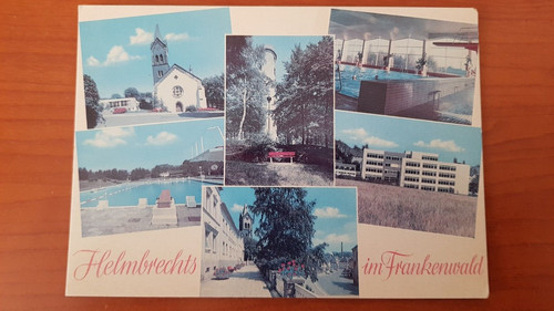 Postkarte a438 nicht - , gelaufen