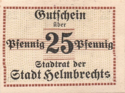 Scheine notgeld gutschein - 2,