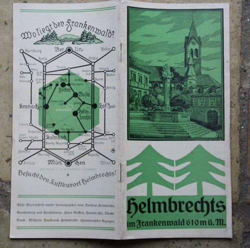 Alter reiseprospekt - alter,
