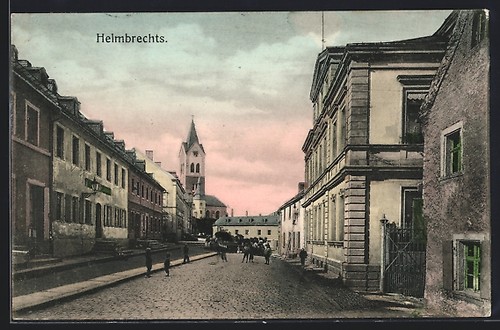 Ansichtskarte helmbrechts - ansichtskarte,