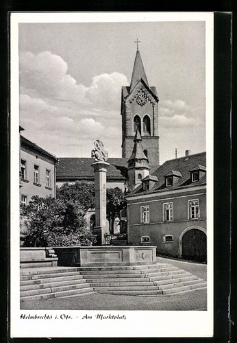 Ansichtskarte helmbrechts - ansichtskarte,