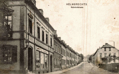 Helmbrechts bahnhofstrasse - ak,