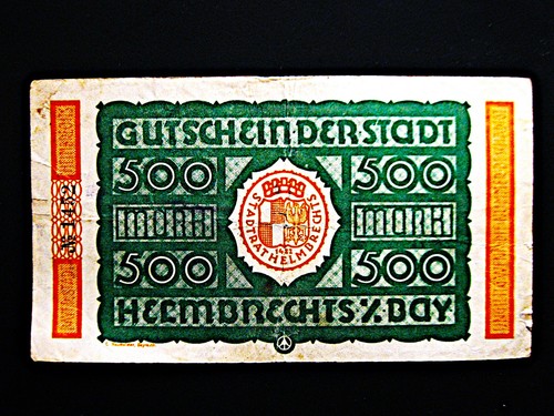Stadt helmbrechts 500 mark - helmbrechts,