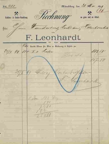 Leonhardt 1899 münchberg - 1899,