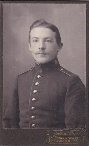 Cdv soldat helmbrechts - -,